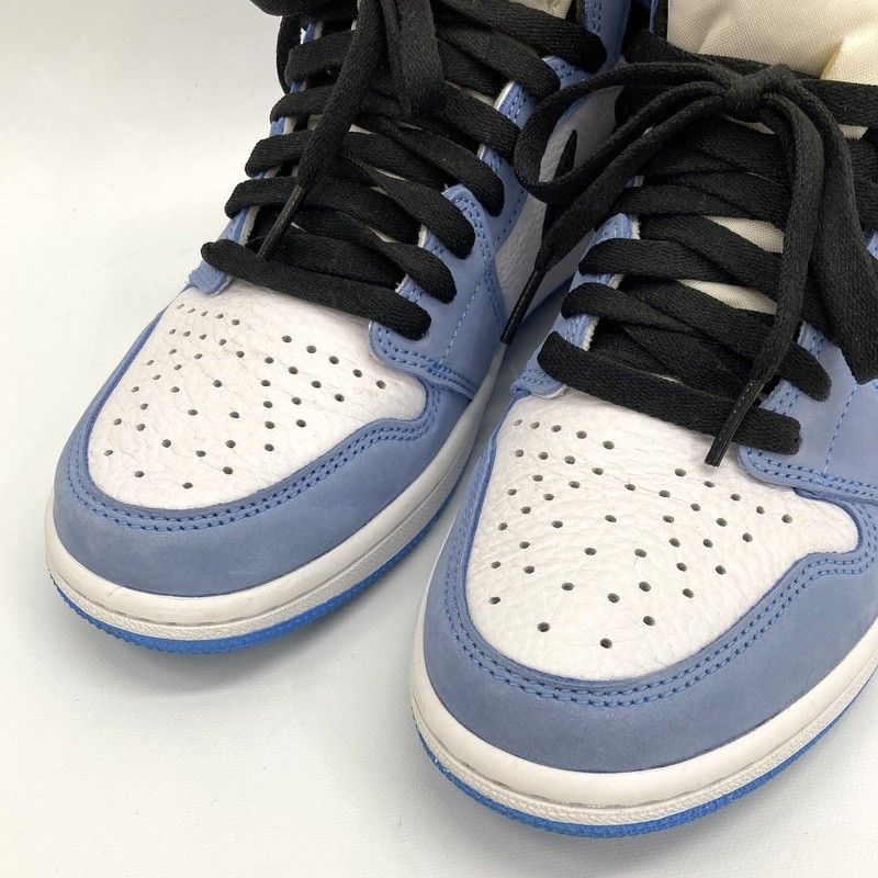 NIKE ナイキ Air Jordan 1 High OG University Blue 555088-134 スニーカー ハイカット シューズ ストリート メンズ ブルー ホワイト 靴 ★SS687