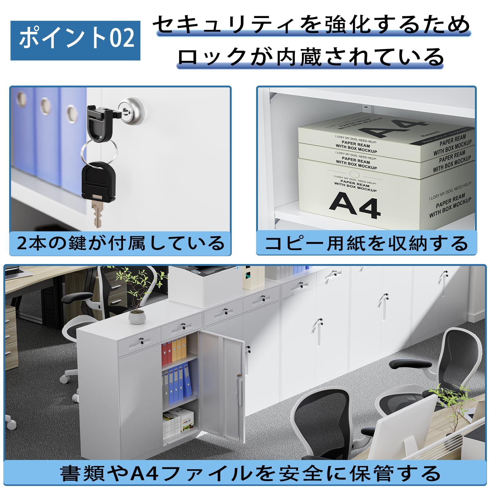 DEWEL ロッカー スチール書庫 幅900×奥行400×高さ10900mm 引き出し付き 両開きタイプ 鍵付き キャビネットスチールロッカー 3段 オフィス/事務所/更衣室/学校/業務用 A4対応 保管庫 収納 組み立て必要 日本語説明書付き 棚板可動 (ホ DEWEL ロッカー スチール書庫 幅900×奥行400×高さ10900mm 引き出し付き 両開きタイプ 鍵付き キャビネットスチールロッカー 3段 オフィス/事務所/更衣室/学校/業務用 A4対応 保管庫 収納 組み立て必要 日本語説明書付き 棚板可動 (ホ