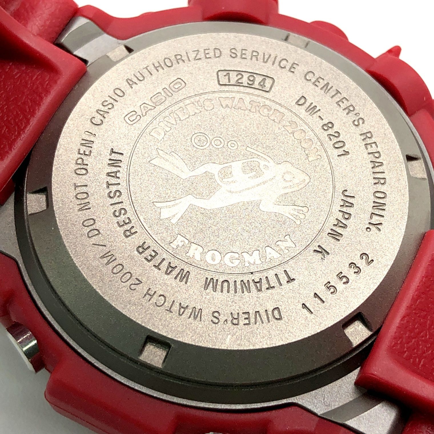 G-SHOCK ジーショック DW-8201GF-4 FROGMAN フロッグマン メタリック