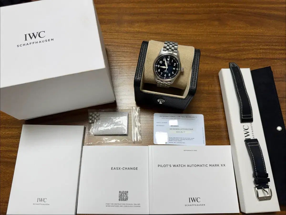 IWC マーク 20 黒文字盤