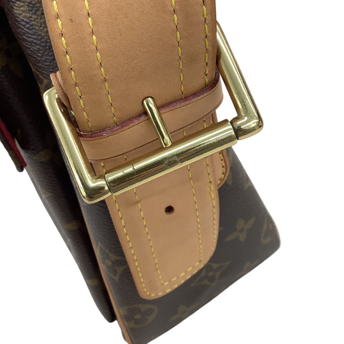LOUIS VUITTON ルイヴィトン モノグラム ヴィバシテGM ハンドバッグ ブラウン LOUIS VUITTON ルイヴィトン モノグラム ヴィバシテGM ハンドバッグ ブラウン
