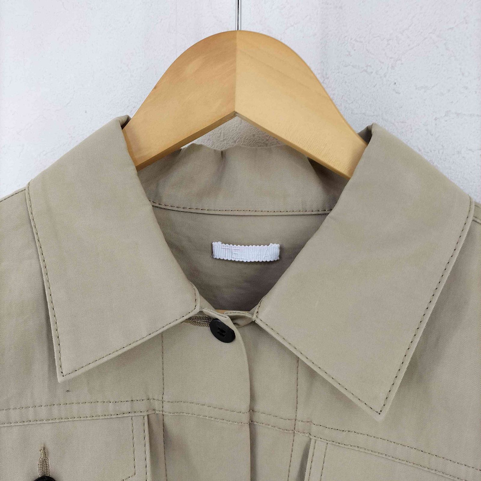 ユーズドフルギ USED古着 {{TELMA}} COCOON JACKET コクーン ジャケット レディース 36