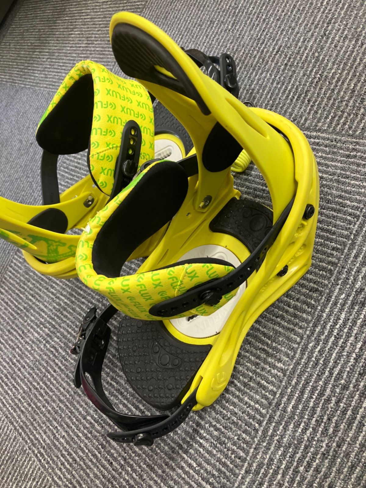 FLUX フラックス スノーボードビンディング バインディング イエロー