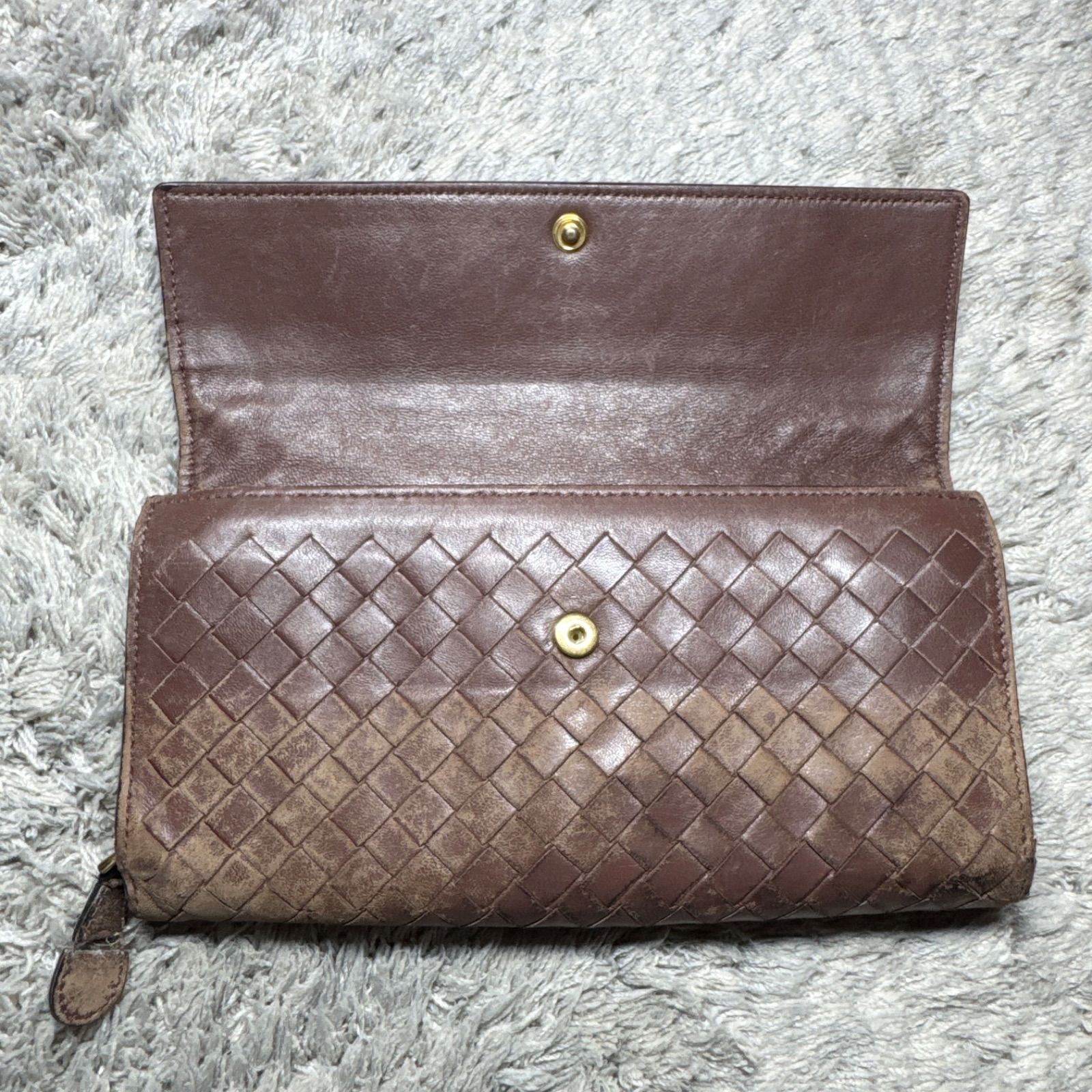 BOTTEGA VENETA ボッテガヴェネタ 長財布 イントレチャート レザー