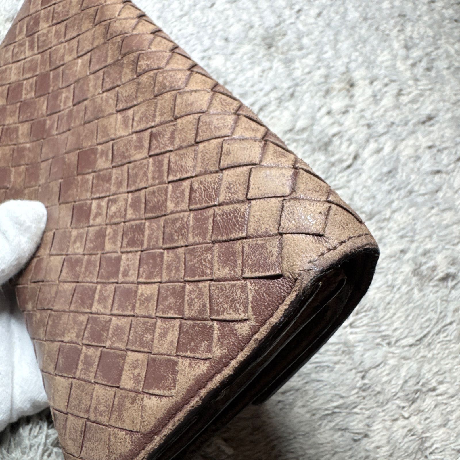 BOTTEGA VENETA ボッテガヴェネタ 長財布 イントレチャート レザー