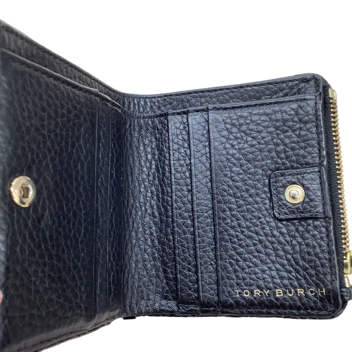 TORY BURCH トリーバーチ レディース 2つ折り財布 ブラック TORY BURCH トリーバーチ レディース 2つ折り財布 ブラック