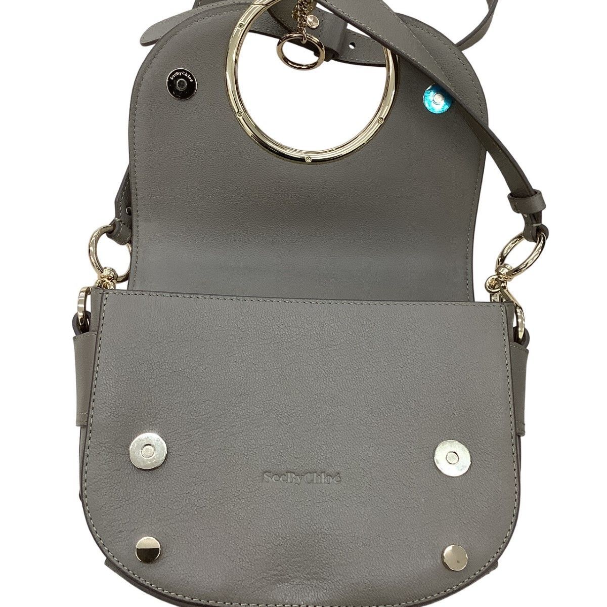 see by chloe シーバイクロエ レディース ショルダーバッグ MOTTY GREY