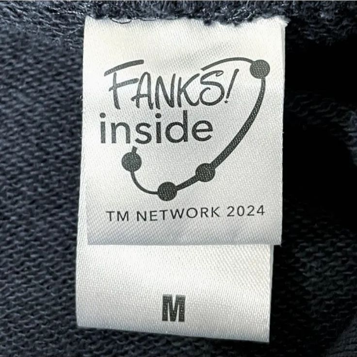 新品 TM NETWORK 2024 FANKS! inside パーカー M