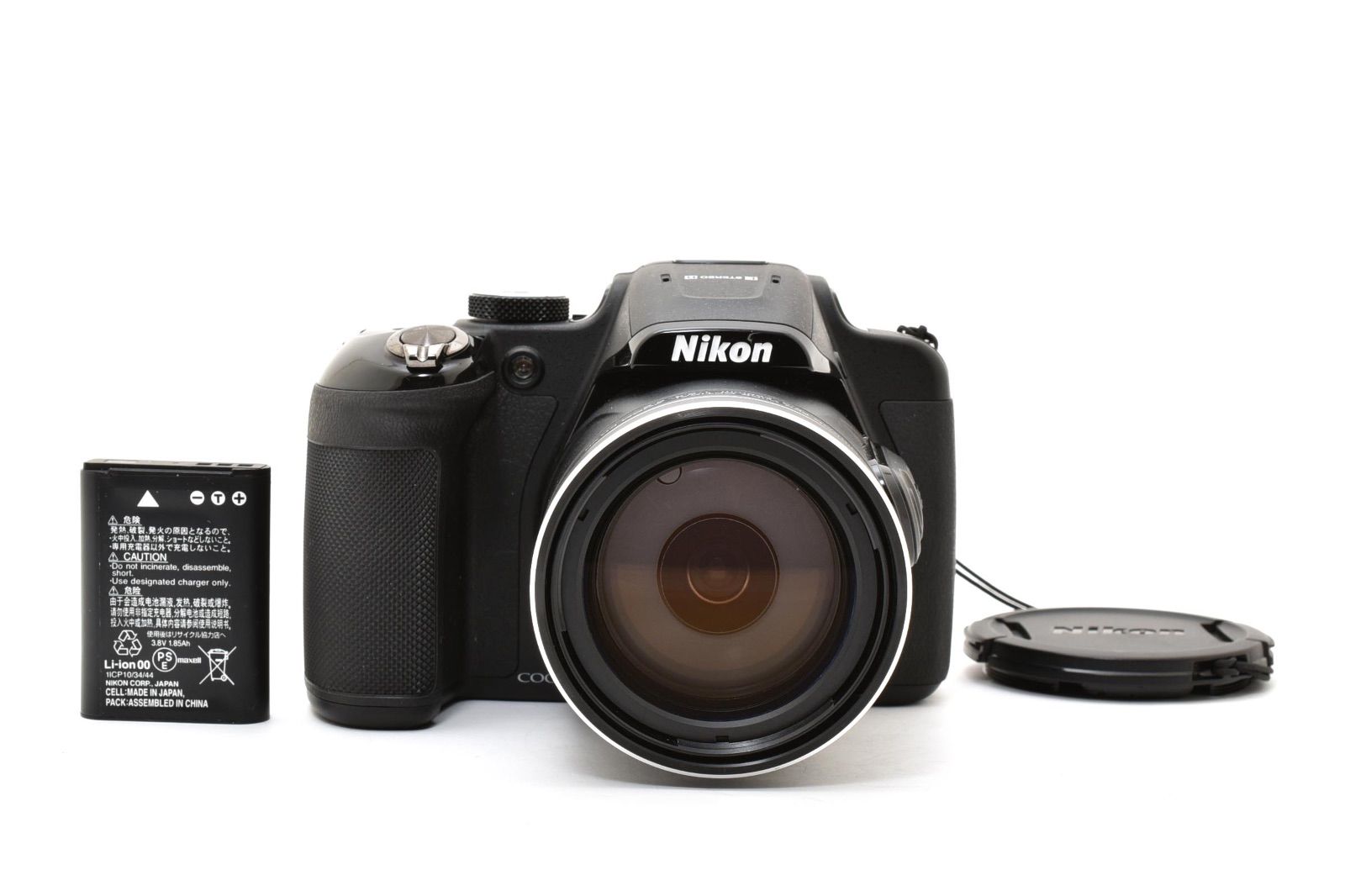 ★美品★ Nikon ニコン CoolPix P610 ブラック クールピクス コンパクトデジタルカメラ 高倍率60倍ズーム ＃4519