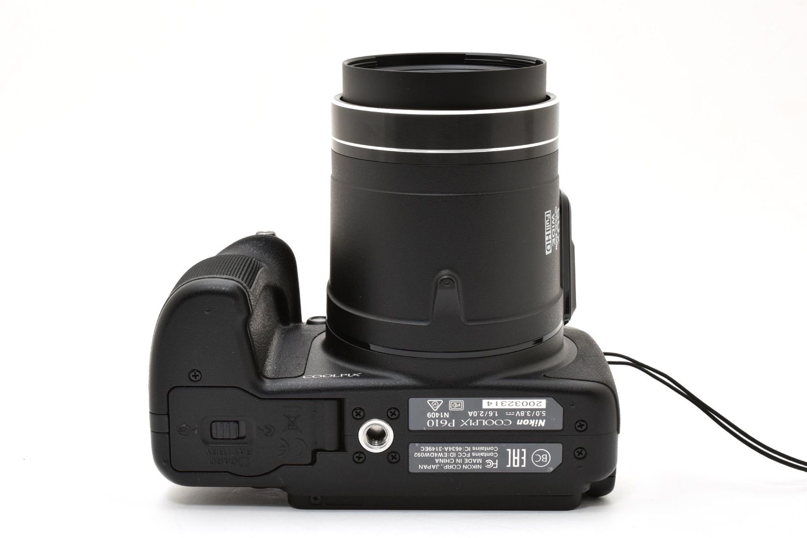 ★美品★ Nikon ニコン CoolPix P610 ブラック クールピクス コンパクトデジタルカメラ 高倍率60倍ズーム ＃4519