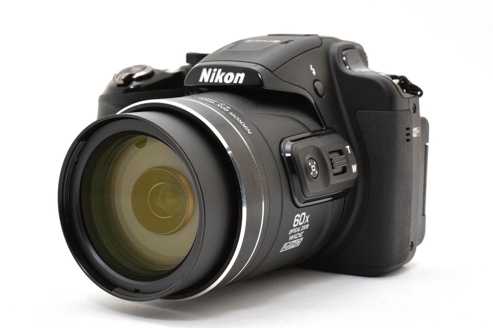 ★美品★ Nikon ニコン CoolPix P610 ブラック クールピクス コンパクトデジタルカメラ 高倍率60倍ズーム ＃4519