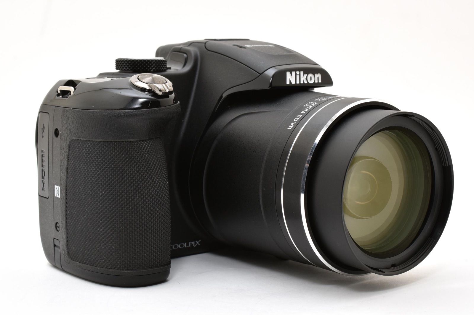 ★美品★ Nikon ニコン CoolPix P610 ブラック クールピクス コンパクトデジタルカメラ 高倍率60倍ズーム ＃4519