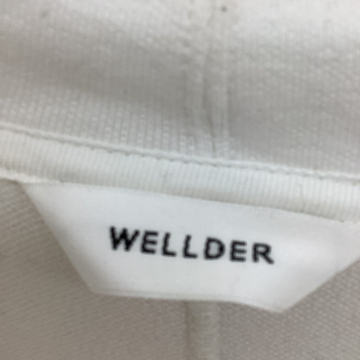WELLDER ウェルダー メンズ パーカー SIZE 4 ホワイト