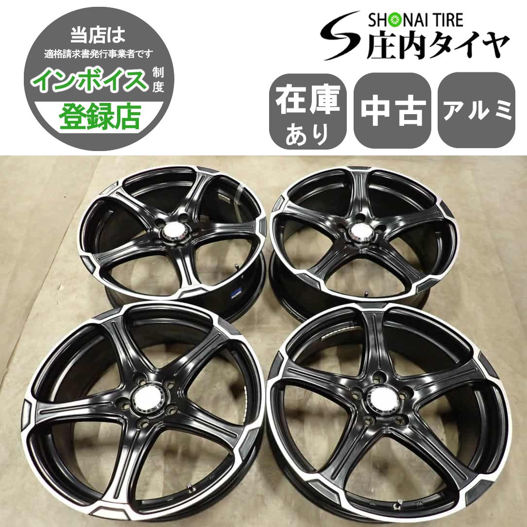4本 会社宛 送料無料 19×7.5J アルジェノン フェニーチェ TT-1 アルミ 