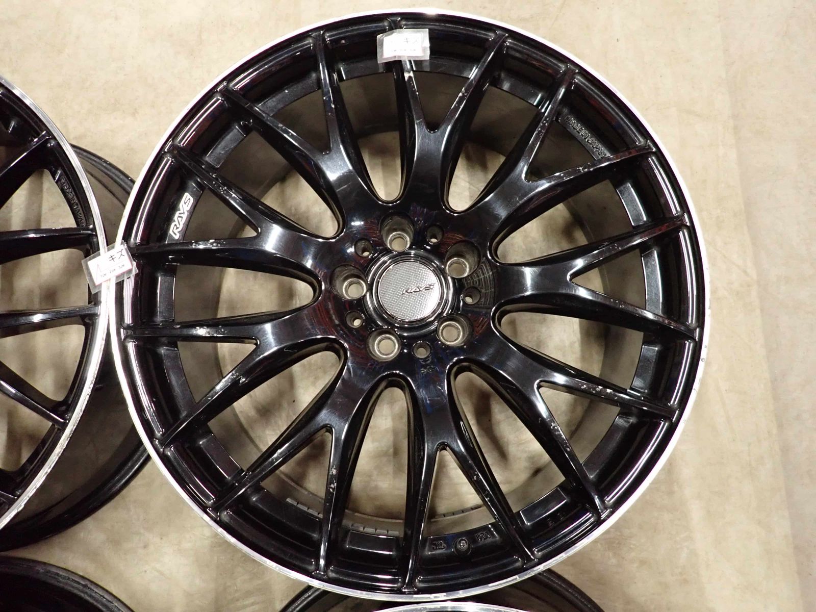 4本SET 会社宛 送料無料 20×8.5J RAYS HOMURA 2×9 アルミ 5穴 PCD 114.3mm +38 ハブ径73 アルファード シーマ フーガ エルグラ NO,I4904