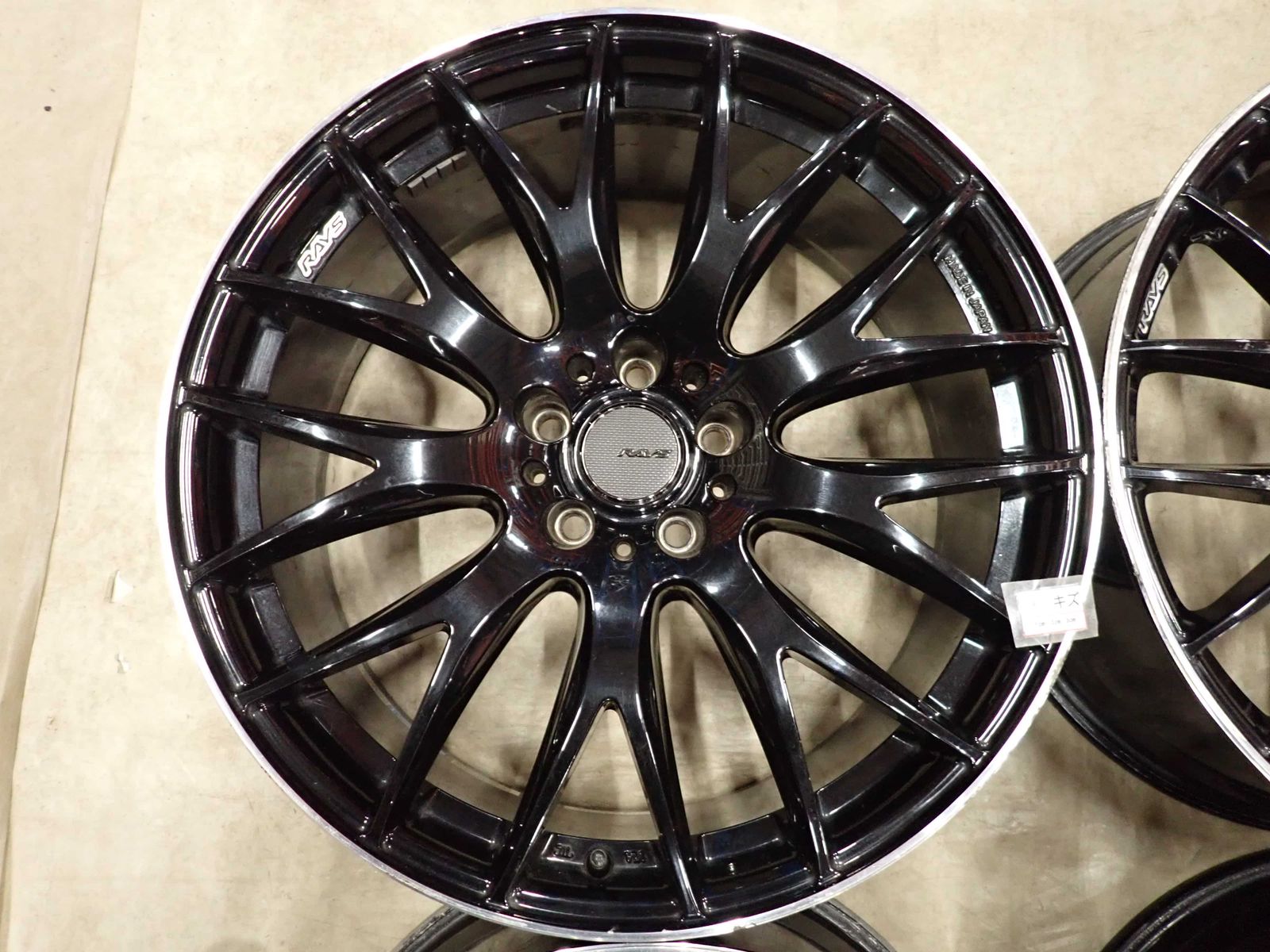 4本SET 会社宛 送料無料 20×8.5J RAYS HOMURA 2×9 アルミ 5穴 PCD 114.3mm +38 ハブ径73 アルファード シーマ フーガ エルグラ NO,I4904