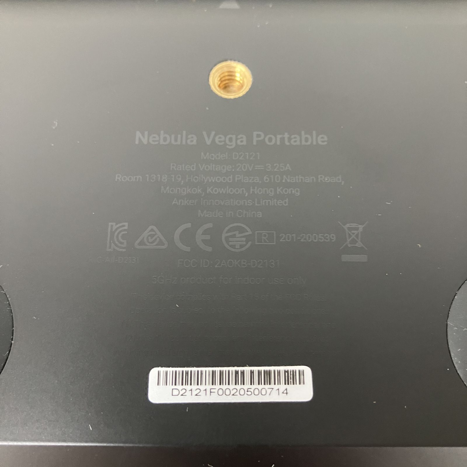 Anker D2121 Nebula Vega Portable プロジェクター 家電 アンカー 中古 S11366659 Anker D2121 Nebula Vega Portable プロジェクター 家電 アンカー 中古 S11366659