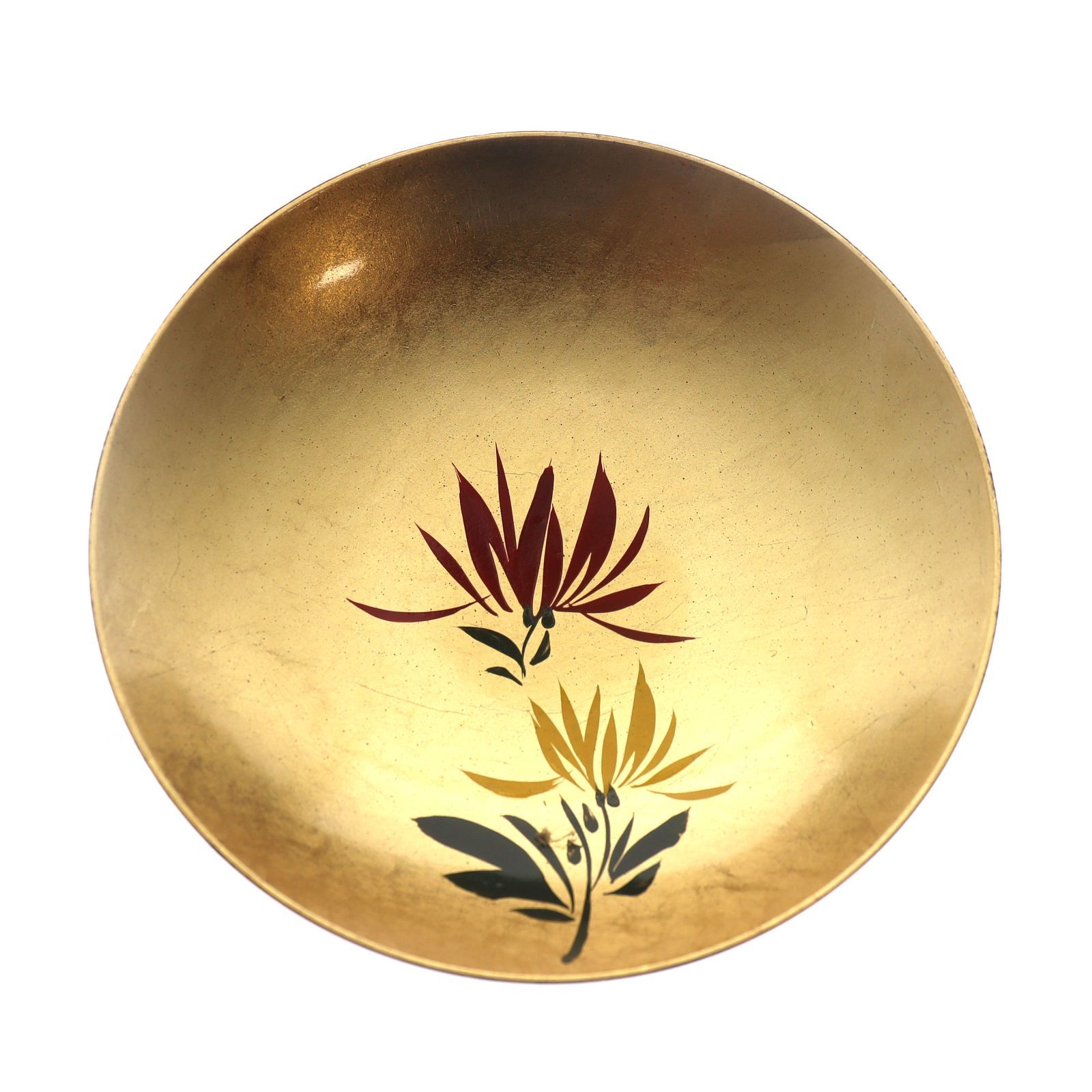 未使用保管品】漆器 吸物椀 蓋付椀 5客揃 共箱付 蒔絵 金彩 茶懐石 和 