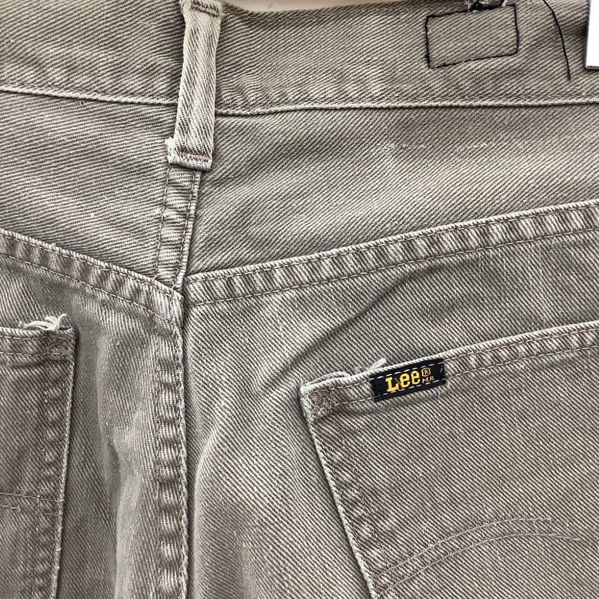 LEE リー Vintage 70年代 サイド黒タグ made in USA メンズ パンツ SIZE 73.5cm (W29) グレー LEE リー Vintage 70年代 サイド黒タグ made in USA メンズ パンツ SIZE 73.5cm (W29) グレー