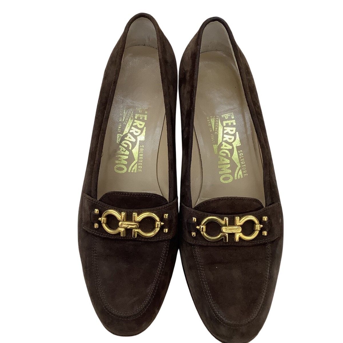 Ferragamo フェラガモ レディース ローファー SIZE SIZE 6 2/1 (23.5cm相当) ブラウン