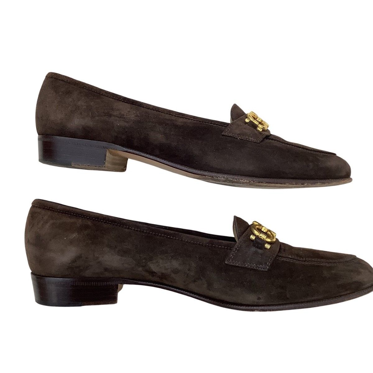 Ferragamo フェラガモ レディース ローファー SIZE SIZE 6 2/1 (23.5cm相当) ブラウン