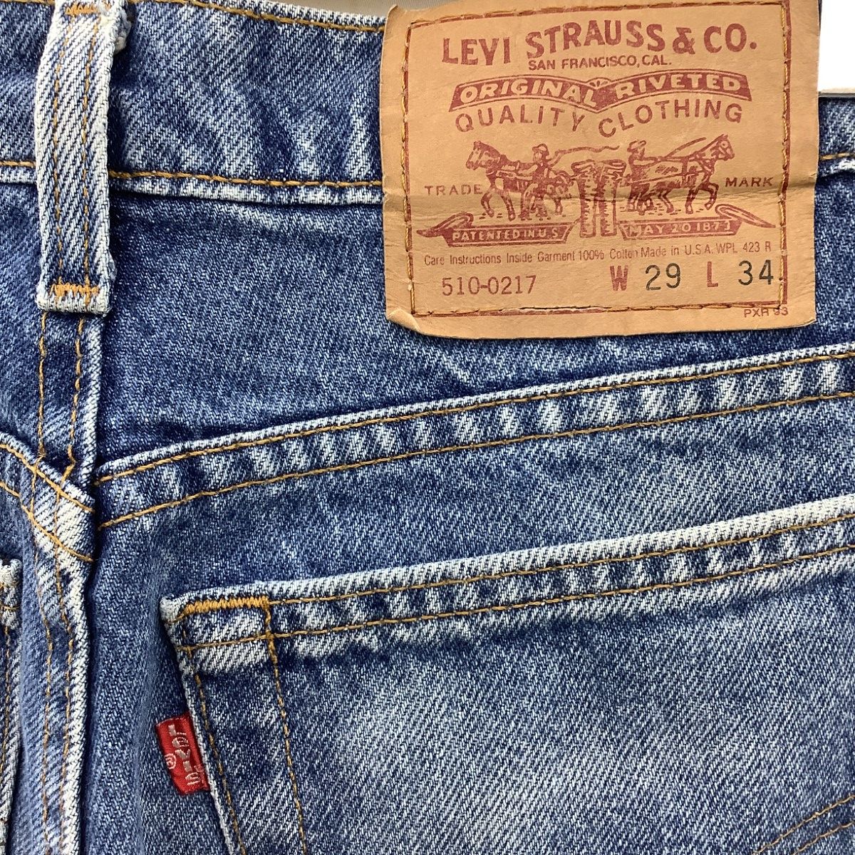 LEVI'S リーバイス Vintage 90s made in USA 日本販売品 メンズ デニム ジーンズ SIZE 73.5cm (W29)