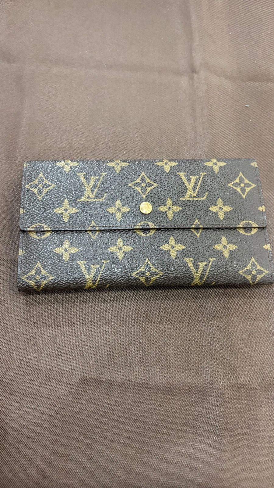 ルイヴィトン モノグラム 長財布 ポルトフォイユ サラ 旧型 フランス製