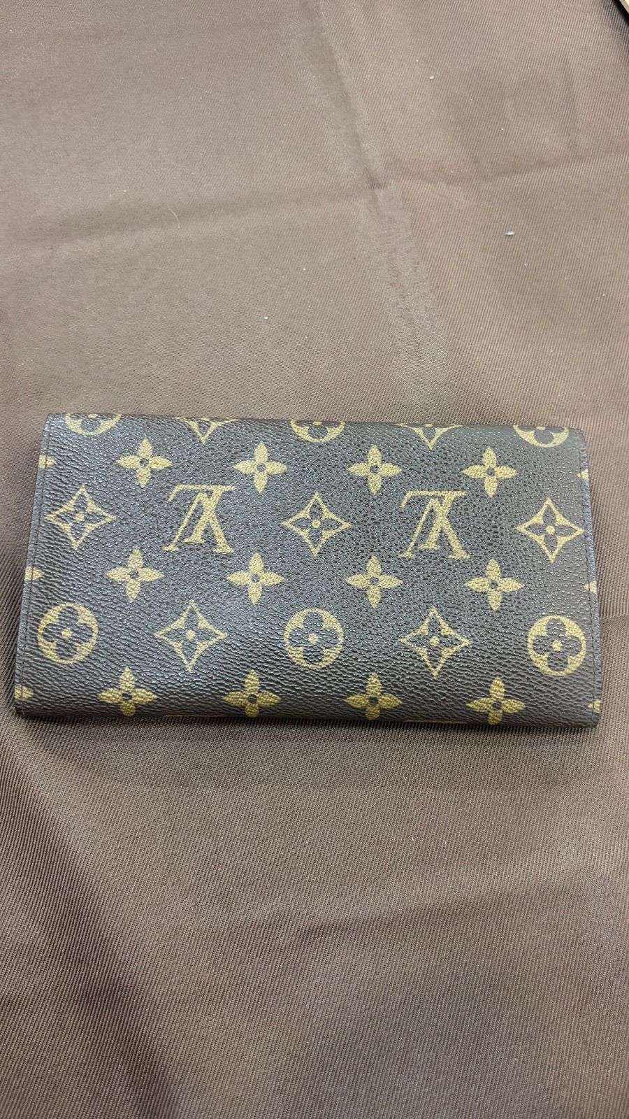 ルイヴィトン モノグラム 長財布 ポルトフォイユ サラ 旧型 フランス製