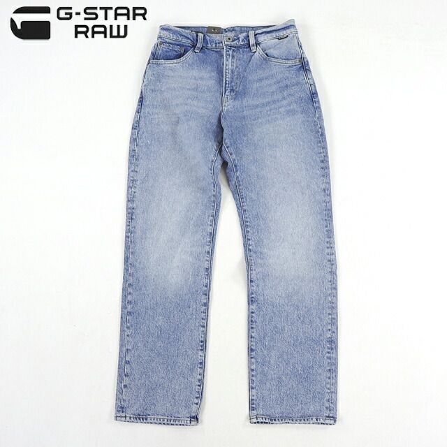 ジースターロゥ G-STAR RAW レディース ジーンズ VIKTORIA HIGH STRAIGHT WMN ブルー系（サイズ/W28L30）gs0017