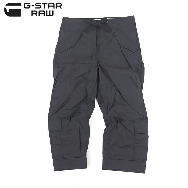 ジースターロゥ G-STAR RAW レディース ロングパンツ UTILITY PANT WMN ワークパンツ ブラック系（サイズ/28）gs0021