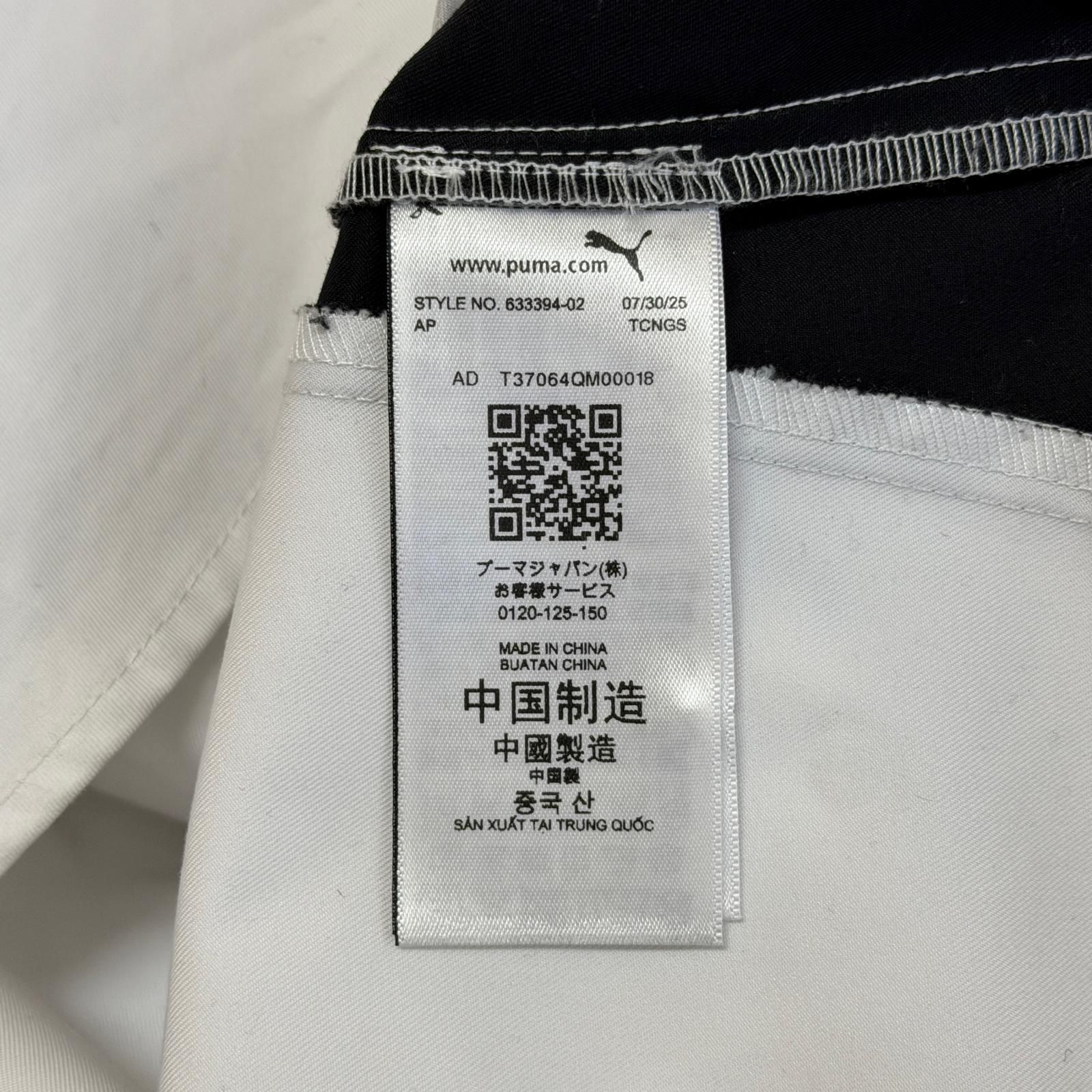 A$AP ROCKY Layered Pit Crew Button Down レーヤードピット 長袖シャツ エイサップロッキー 633394-02 ホワイト M （12782M）