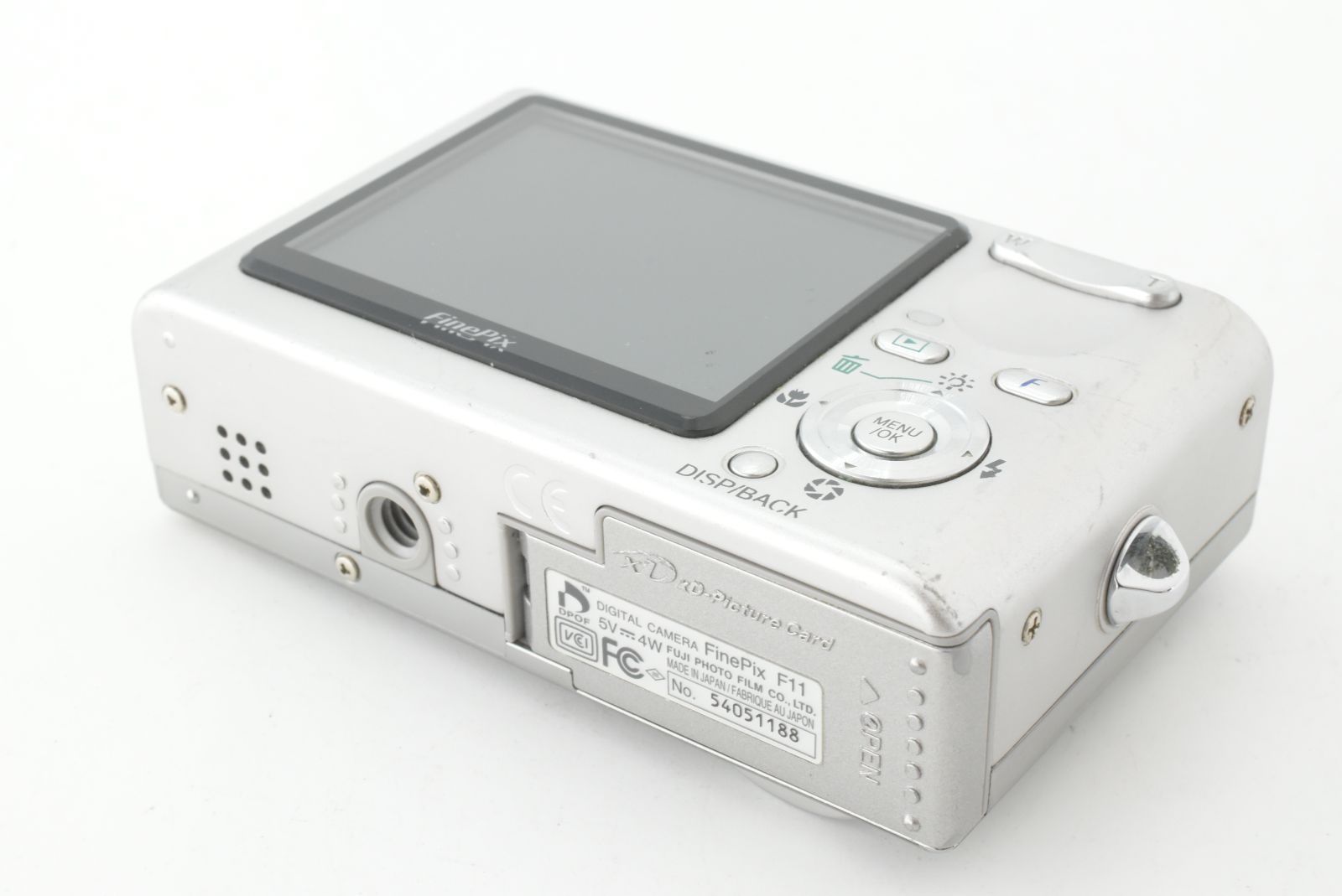 Fujifilm FinePix F11 6.3MP Digital Camera Tested 富士フィルム コンパクトデジタルカメラ シルバー EF-TN-JP2537