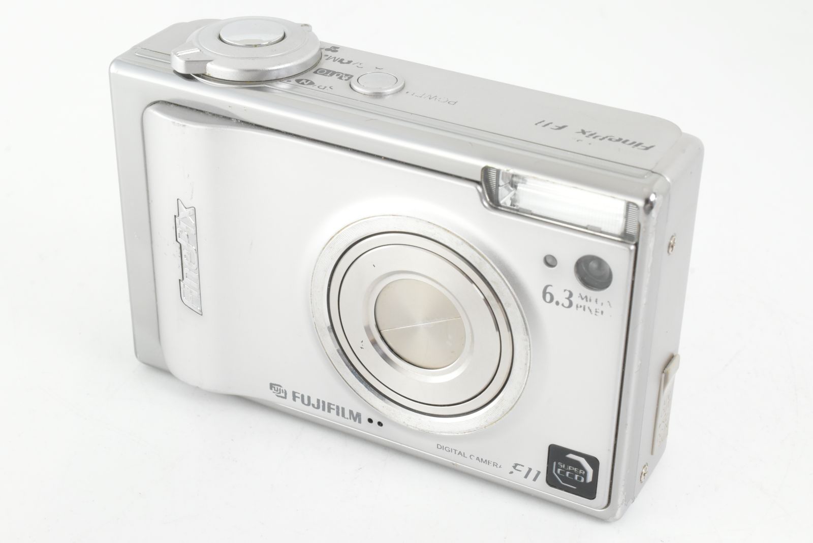 Fujifilm FinePix F11 6.3MP Digital Camera Tested 富士フィルム コンパクトデジタルカメラ シルバー EF-TN-JP2537
