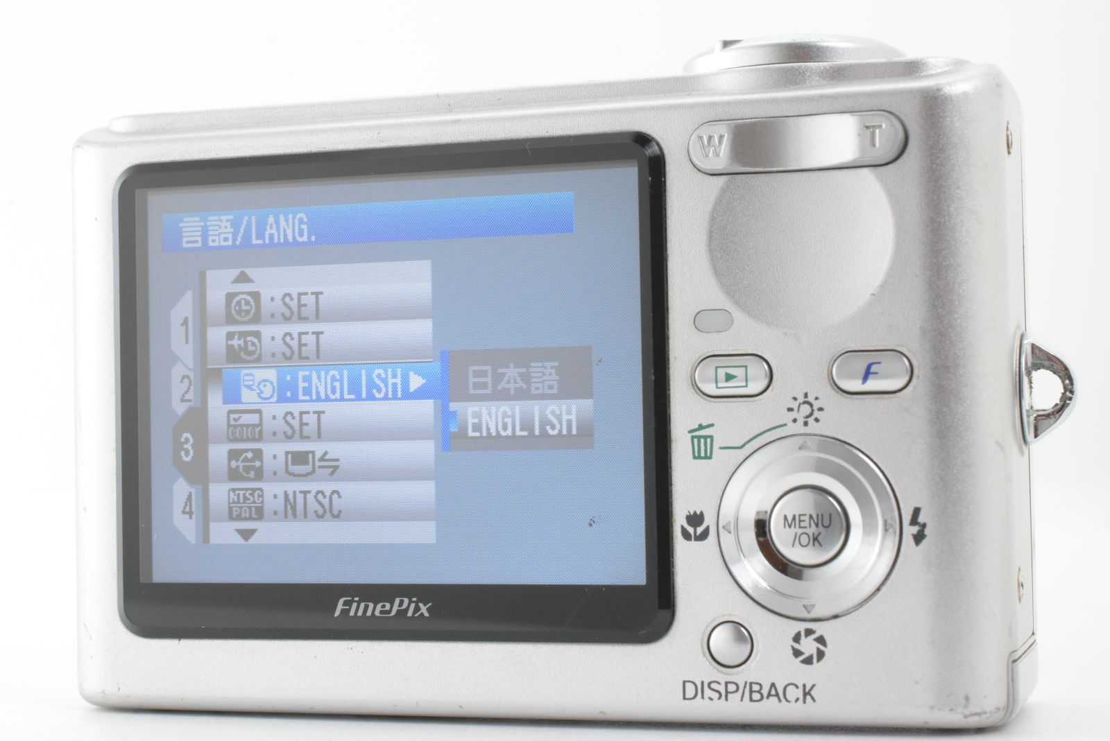 Fujifilm FinePix F11 6.3MP Digital Camera Tested 富士フィルム コンパクトデジタルカメラ シルバー EF-TN-JP2537