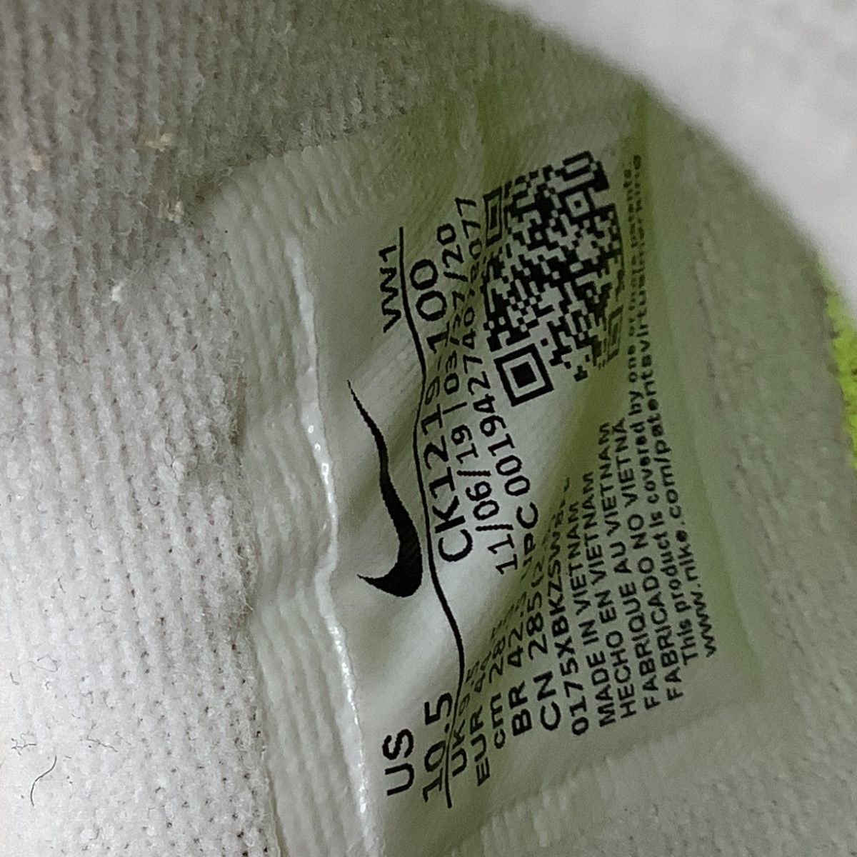 NIKE ナイキ メンズ スニーカー AIR MAX 97 GOLF NRG 'TIE-DYE' SIZE 28.5cm ck1219-100 ホワイト