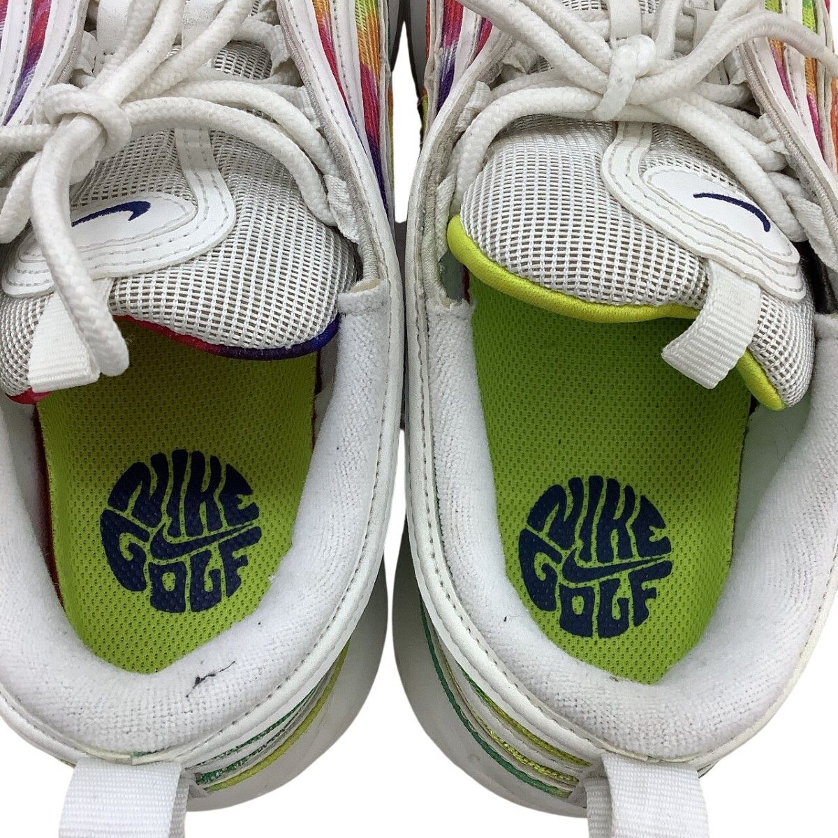 NIKE ナイキ メンズ スニーカー AIR MAX 97 GOLF NRG 'TIE-DYE' SIZE 28.5cm ck1219-100 ホワイト