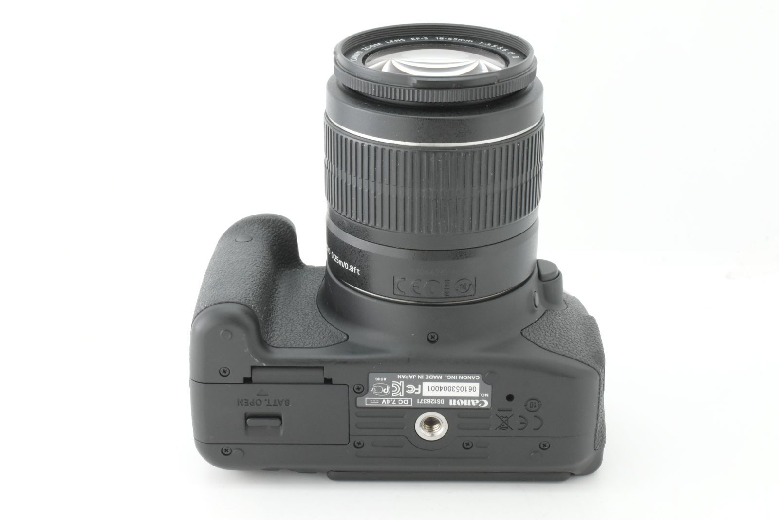 【美品 シャッターカウント 868回】Canon EOS Kiss X6i + EF-S 18-55mm F3.5-5.6 IS II キャノン デジタル一眼レフカメラ EF-TN-JP2539