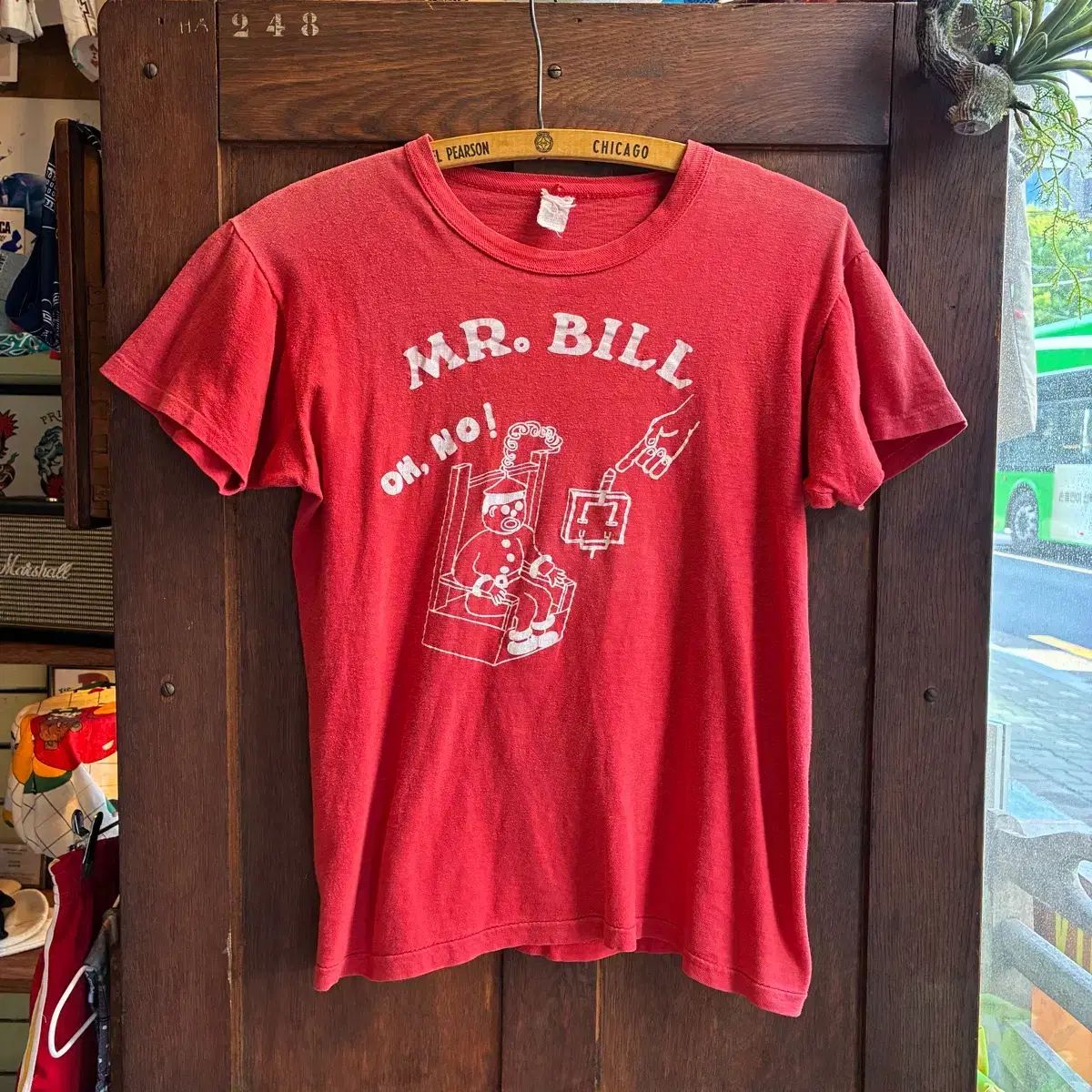 70s MR BILL グラフィックTシャツ Made in U S A