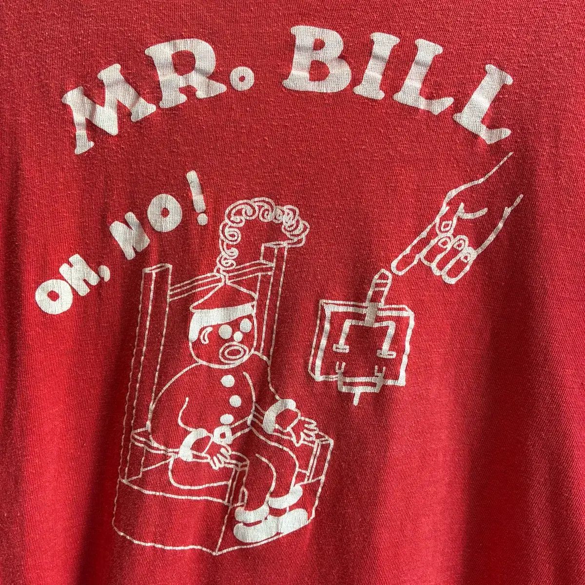 70s MR BILL グラフィックTシャツ Made in U S A