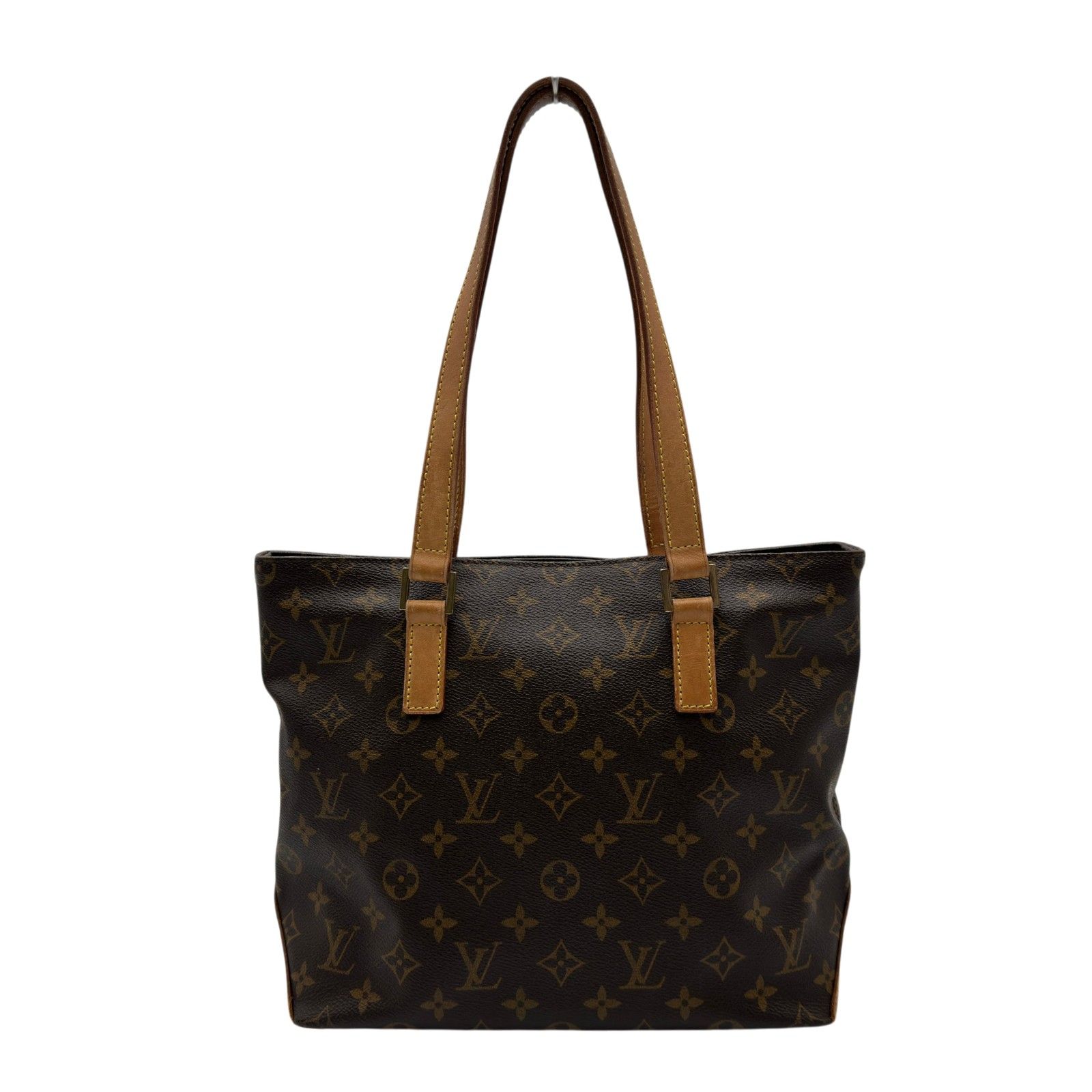 ルイ・ヴィトン LOUIS VUITTON カバ・ピアノ M51148 ブラウン モノグラム/レザー レディース トートバッグ
