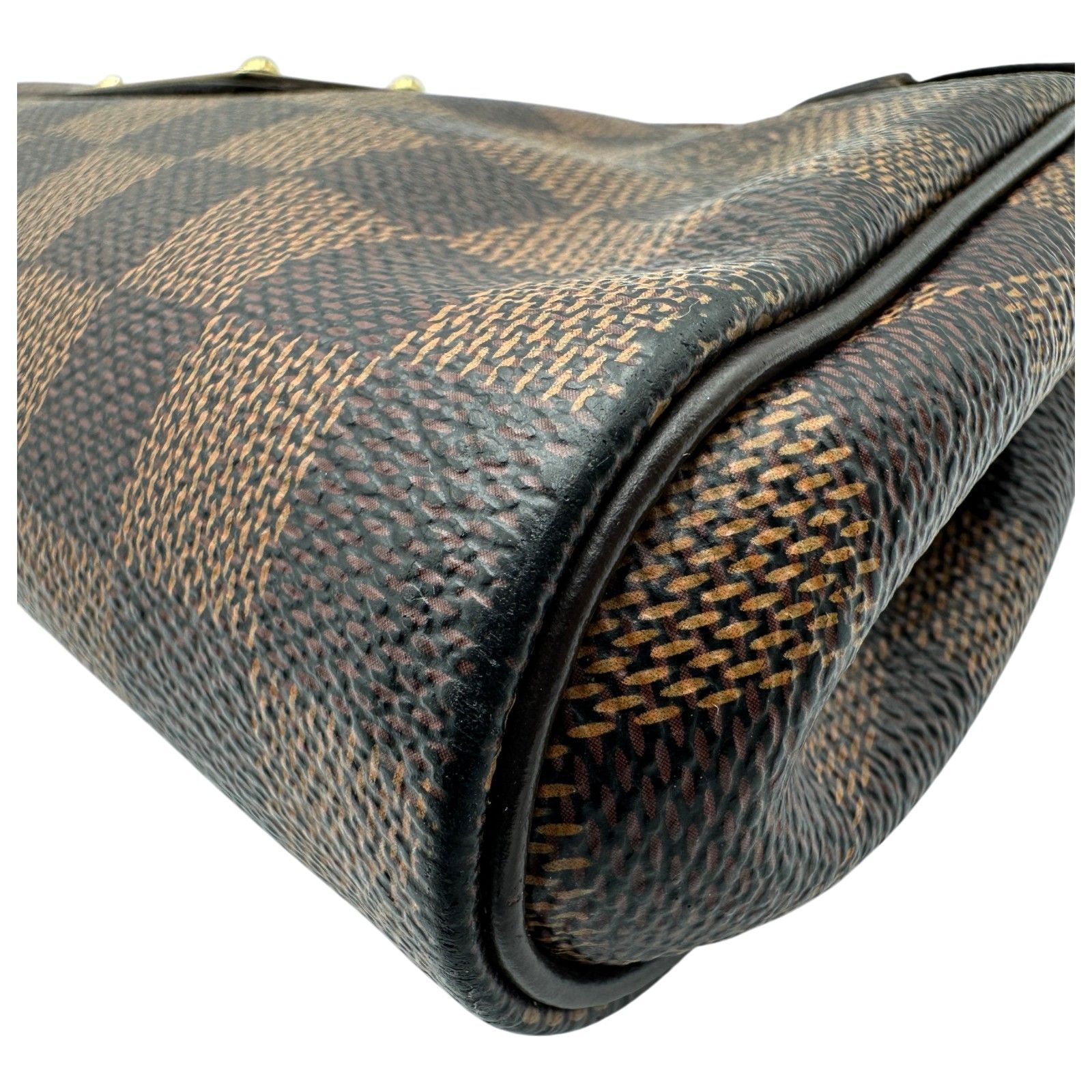 ルイ・ヴィトン LOUIS VUITTON エヴァ N55213 ブラウン ダミエ/レザー レディース ハンドバッグ