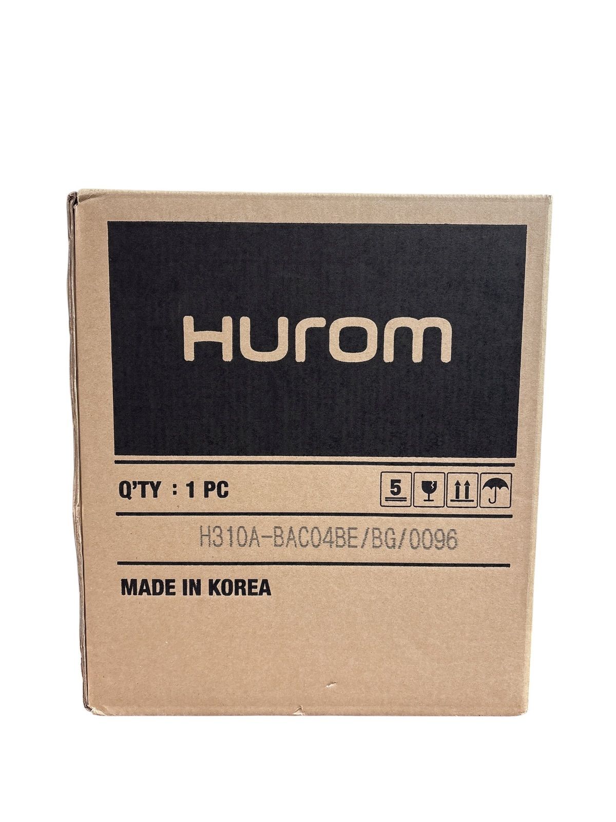 【新品未開封】HUROM ヒューロム スロージューサー H310A ベージュ コンパクト ジューサー