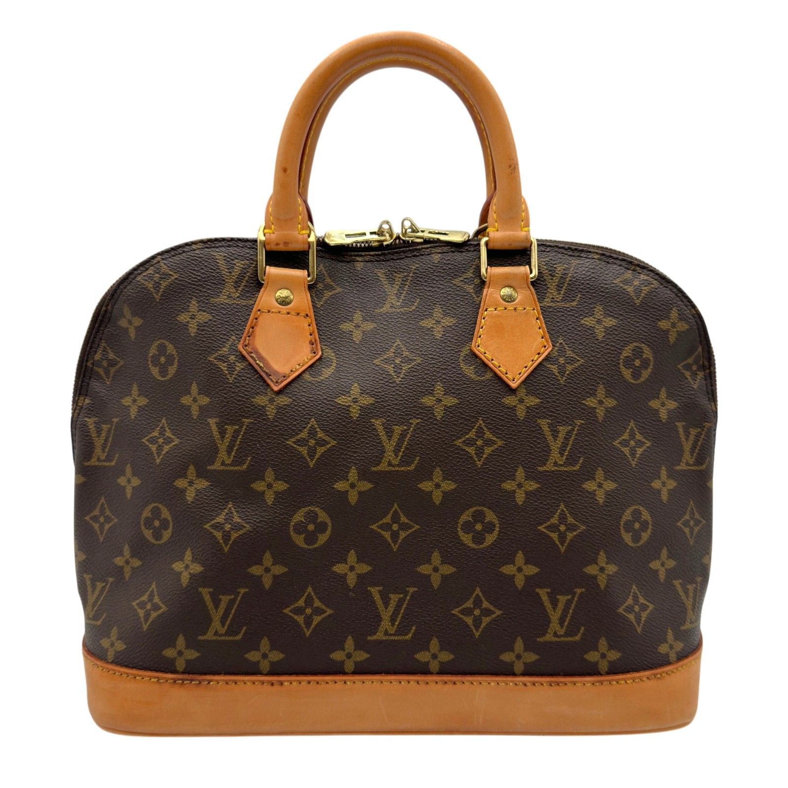 ルイ・ヴィトン LOUIS VUITTON アルマ M51130 ブラウン モノグラム/レザー レディース ハンドバッグ