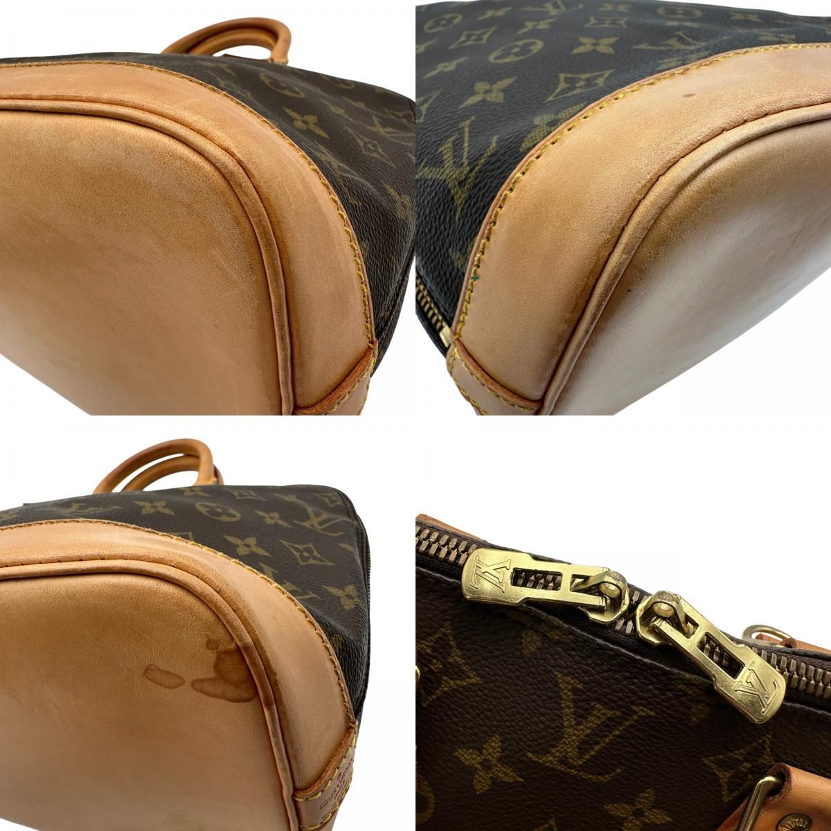ルイ・ヴィトン LOUIS VUITTON アルマ M51130 ブラウン モノグラム/レザー レディース ハンドバッグ ルイ・ヴィトン LOUIS VUITTON アルマ M51130 ブラウン モノグラム/レザー レディース ハンドバッグ