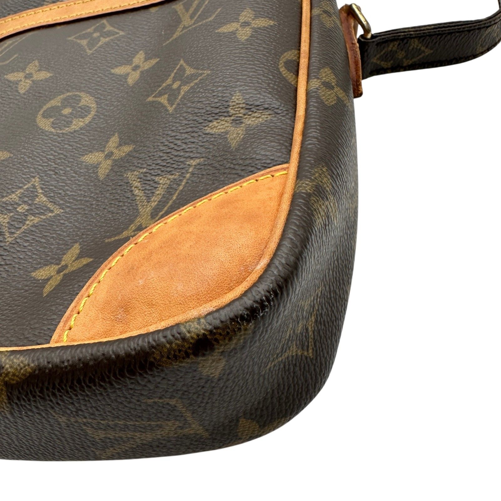 ルイ・ヴィトン LOUIS VUITTON ダヌーブ M45266 ブラウン モノグラムキャンバス/レザー レディース ショルダーバッグ