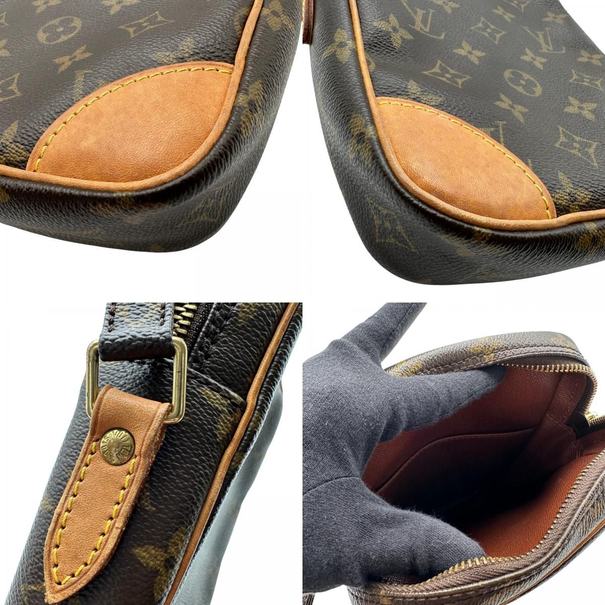 ルイ・ヴィトン LOUIS VUITTON ダヌーブ M45266 ブラウン モノグラムキャンバス/レザー レディース ショルダーバッグ