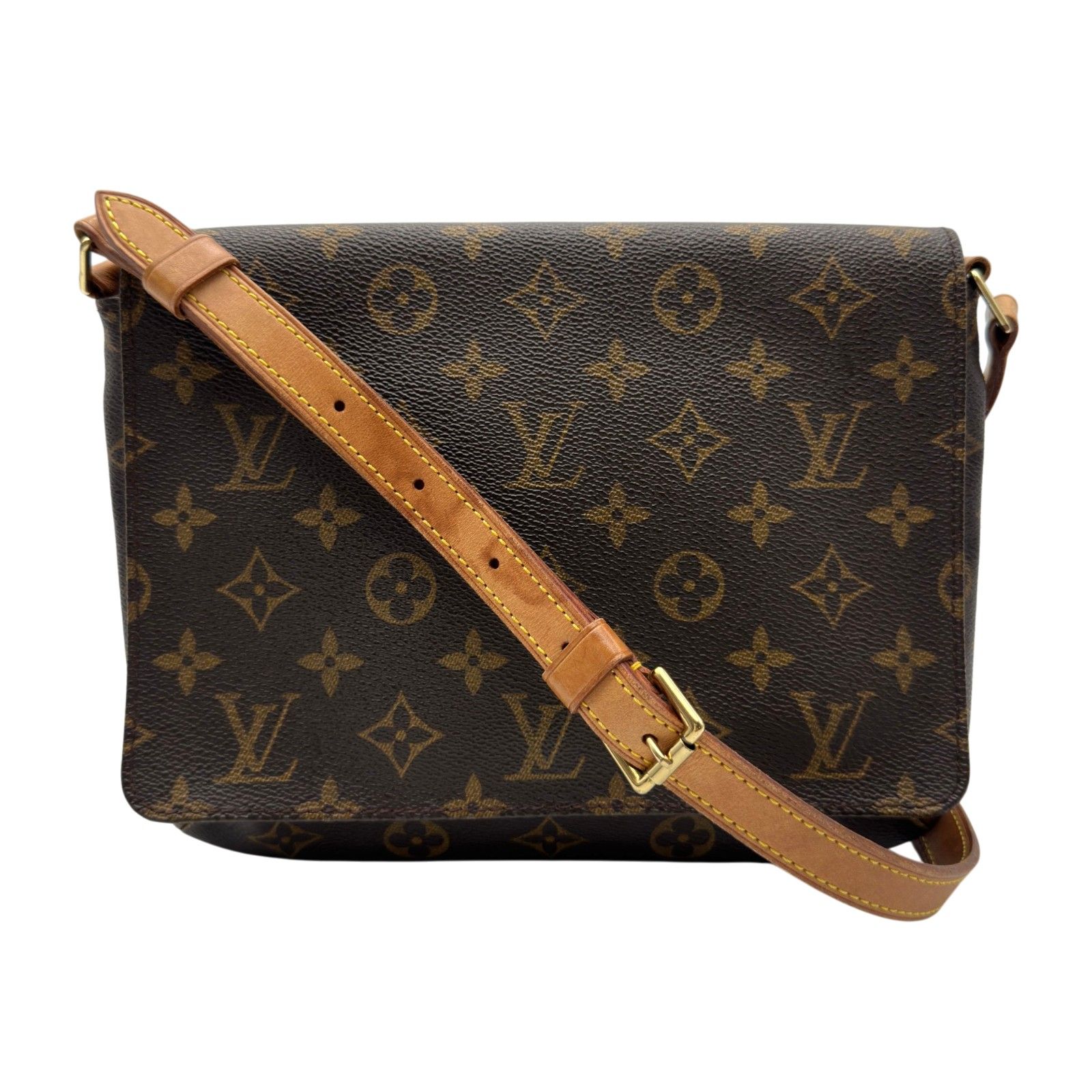 ルイ・ヴィトン LOUIS VUITTON ミュゼット・タンゴ ショート M51257 ブラウン モノグラム レディース ショルダーバッグ