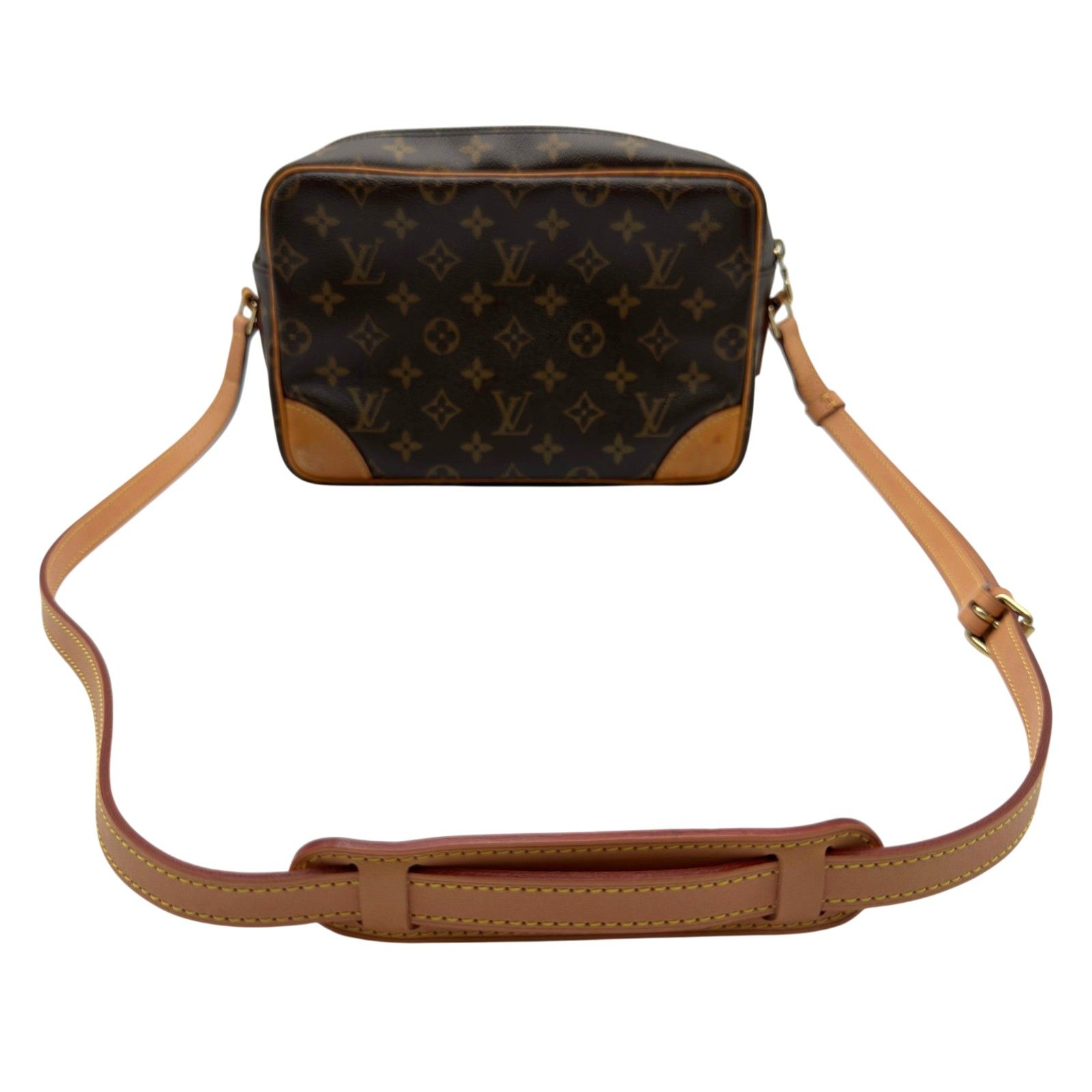 ルイ・ヴィトン LOUIS VUITTON トロカデロPM M51274 ブラウン モノグラム・レザー レディース ショルダーバッグ
