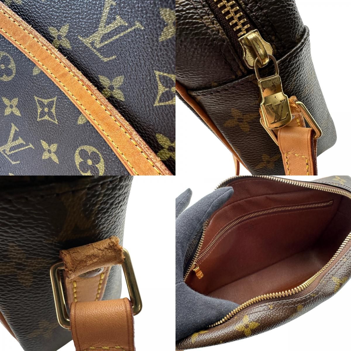 ルイ・ヴィトン LOUIS VUITTON トロカデロPM M51274 ブラウン モノグラム・レザー レディース ショルダーバッグ