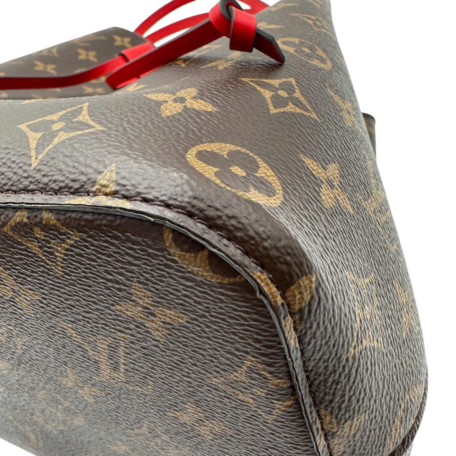 ルイ・ヴィトン LOUIS VUITTON ネオノエ M44021 ブラウン/コクリコ モノグラム・キャンバス レディース ショルダーバッグ